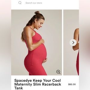 Beyond yoga maternity tank